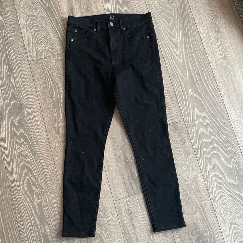 Studded Gap Black Skinny Jeans